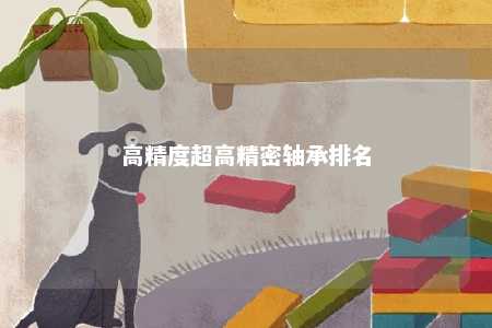 高精度超高精密轴承排名 
