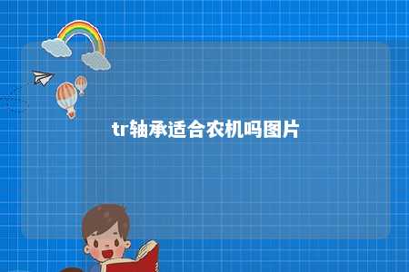 tr轴承适合农机吗图片 